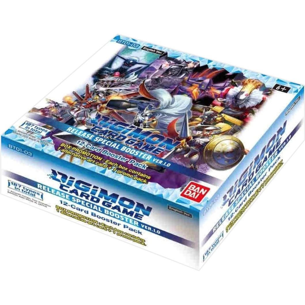 Image for Release Special Booster Ver.1.0 Booster Box - Digimon Card Game