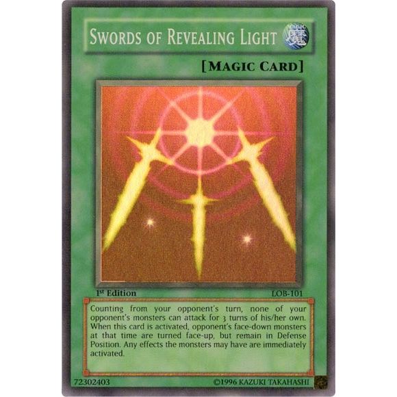 Image for Swords of Revealing Light (LOB-101) (LOB) - YuGiOh