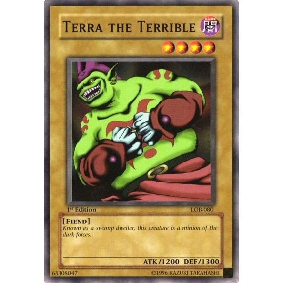 Image for Terra the Terrible (LOB-080) (LOB) - YuGiOh