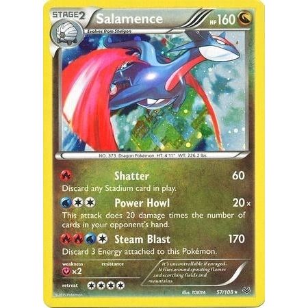 Image for Salamence - 57/108 (Cosmos Holo) (057/108) (BLE) - Pokemon
