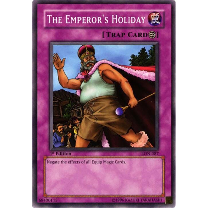 Image for The Emperor's Holiday (LON-087) (LON) - YuGiOh