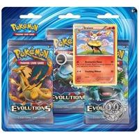 XY - Evolutions 3 Pack Blister [Braixen] Pokemon