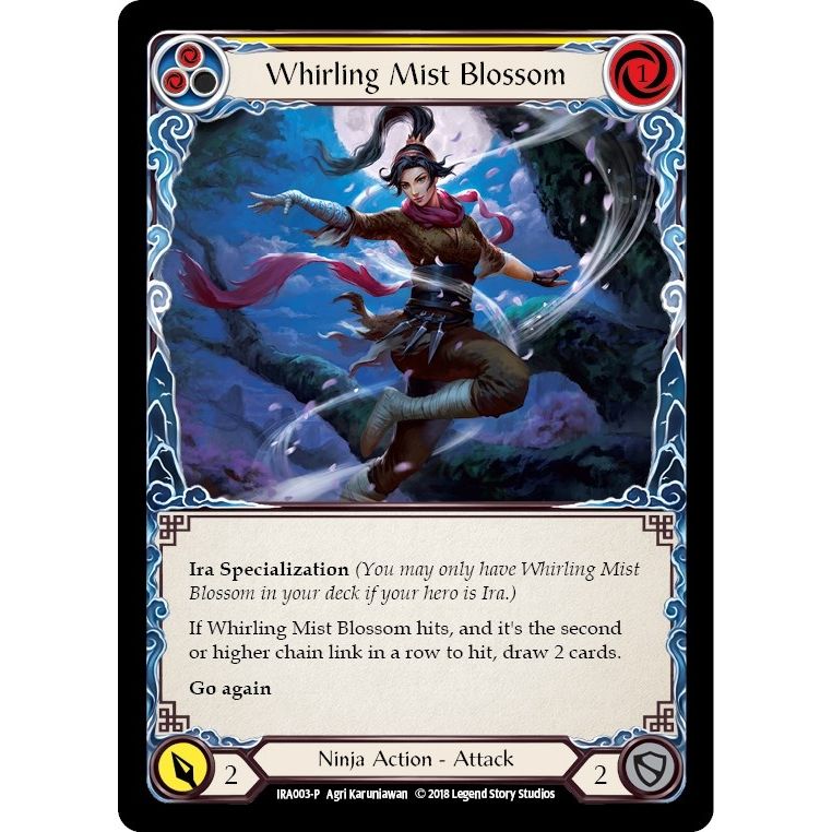 Image for Whirling Mist Blossom (IRA003) (IRA) - Flesh and Blood TCG