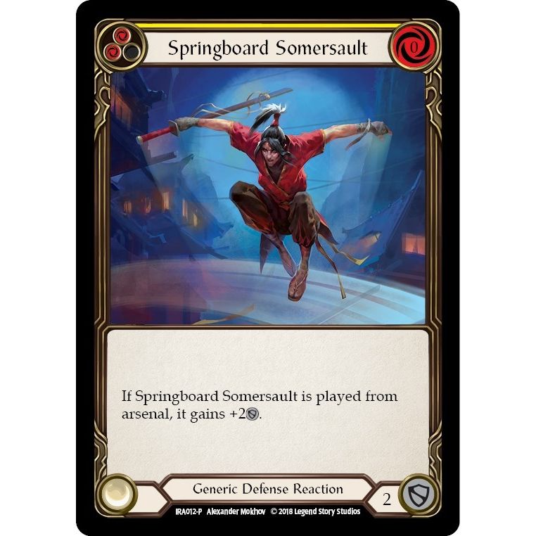 Image for Springboard Somersault (IRA012) (IRA) - Flesh and Blood TCG