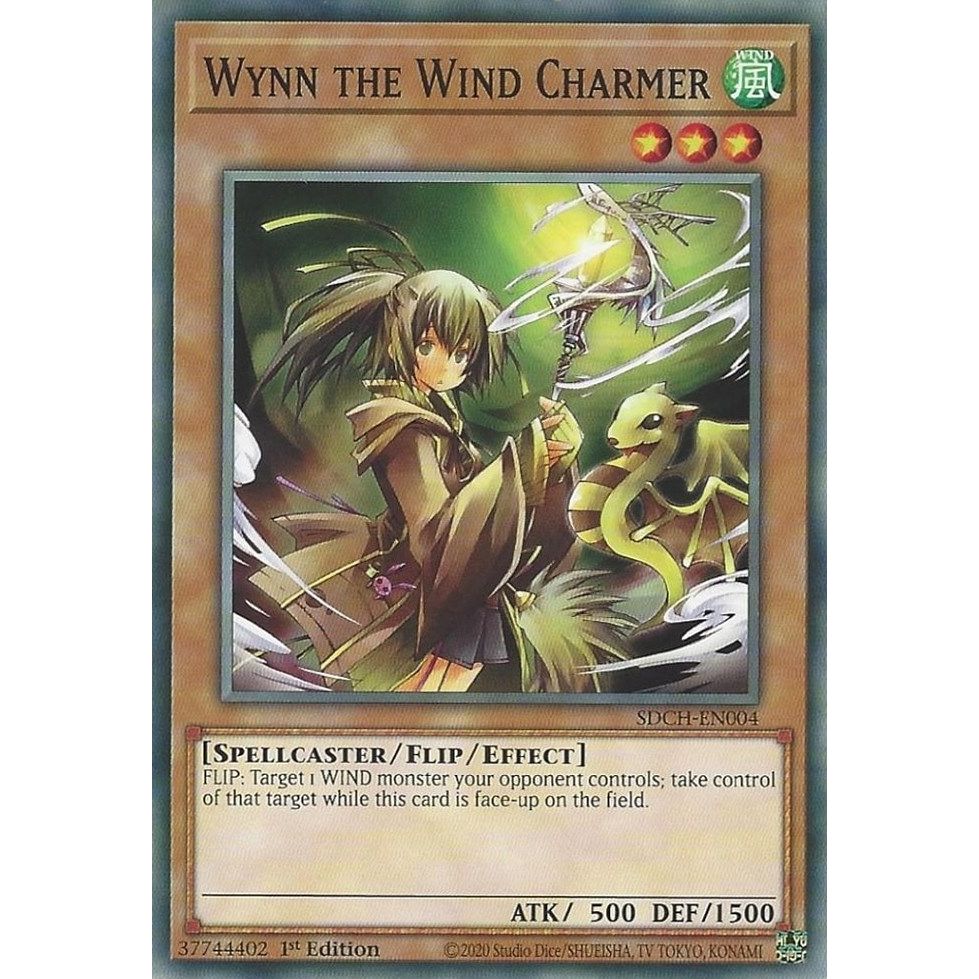 Image for Wynn the Wind Charmer (SDCH-EN004) (SDCH) - YuGiOh