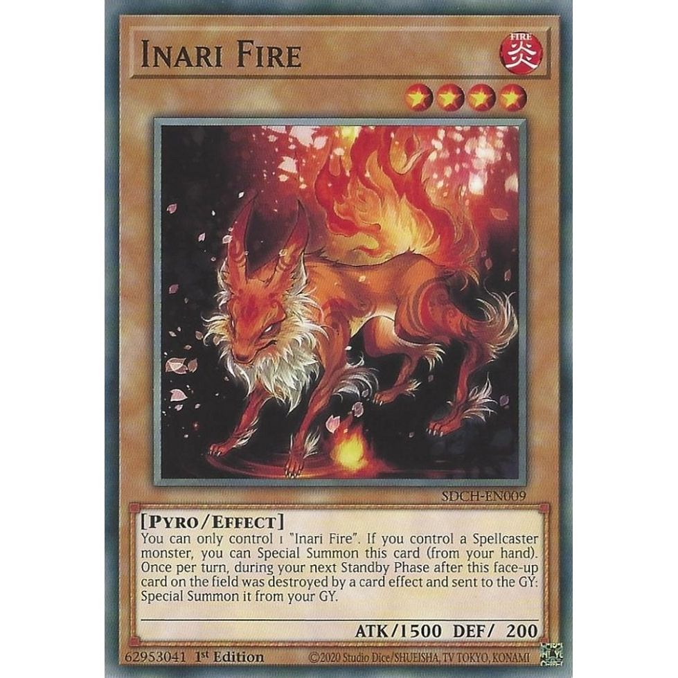 Image for Inari Fire (SDCH-EN009) (SDCH) - YuGiOh