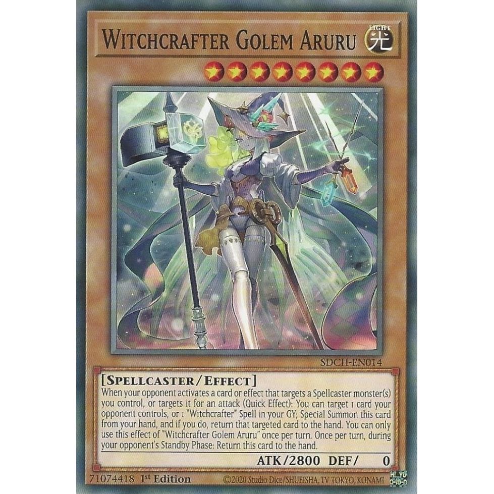 Image for Witchcrafter Golem Aruru (SDCH-EN014) (SDCH) - YuGiOh