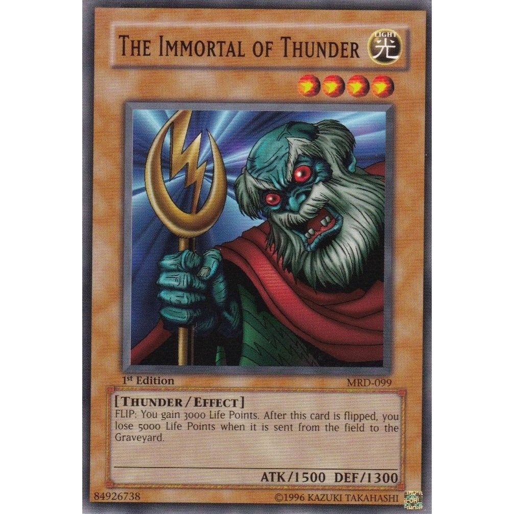 Image for The Immortal of Thunder (MRD-099) (MRD) - YuGiOh
