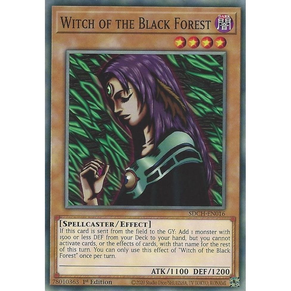 Image for Witch of the Black Forest (SDCH-EN016) (SDCH) - YuGiOh