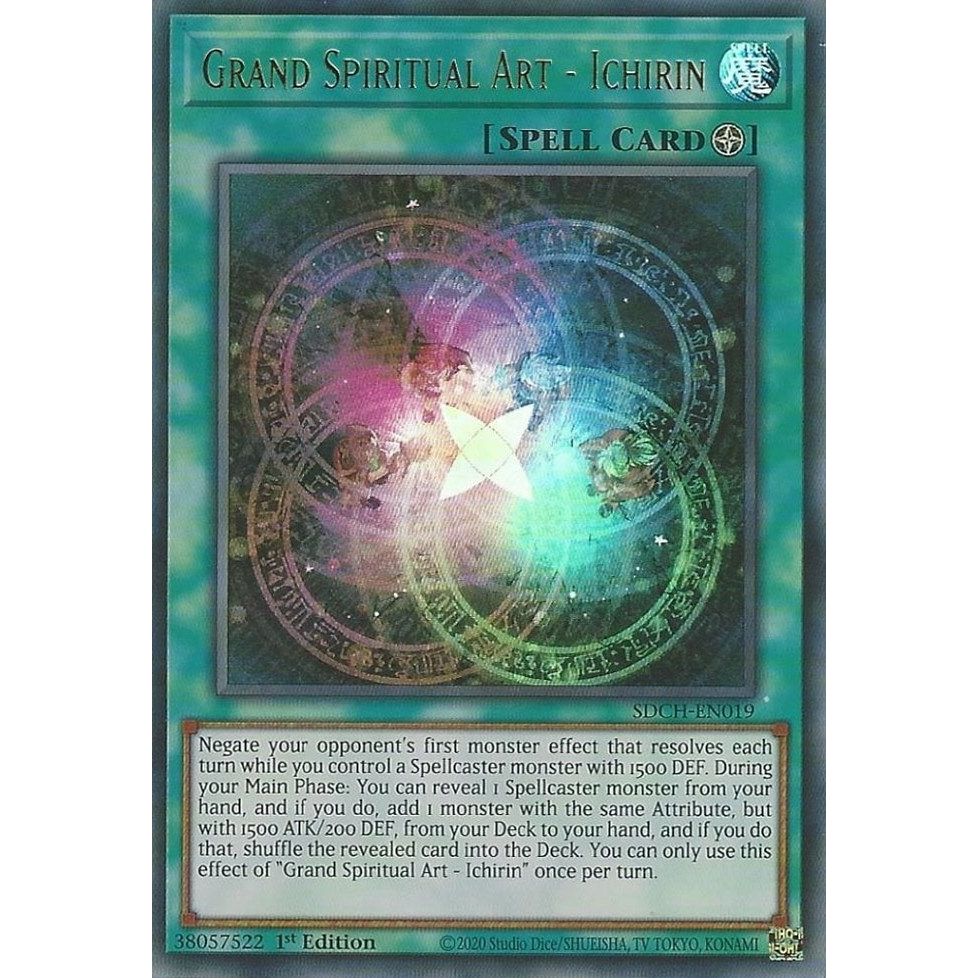 Image for Grand Spiritual Art - Ichirin (SDCH-EN019) (SDCH) - YuGiOh
