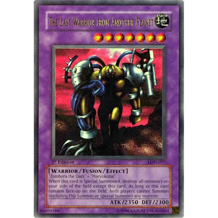 Image for The Last Warrior from Another Planet (LON-077) (LON) - YuGiOh