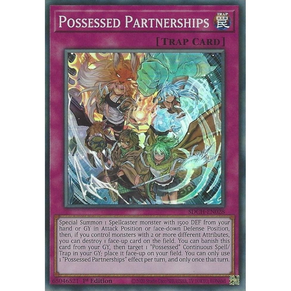 Image for Possessed Partnerships (SDCH-EN028) (SDCH) - YuGiOh