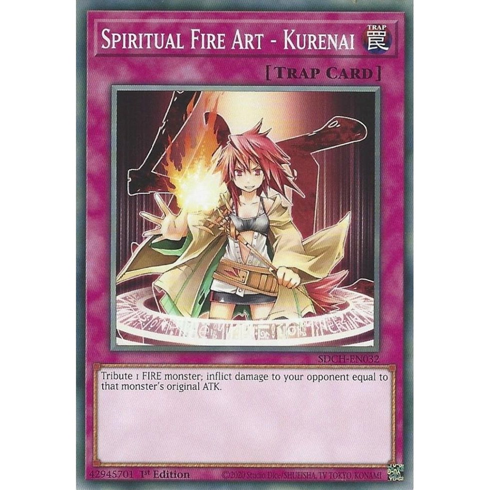 Image for Spiritual Fire Art - Kurenai (SDCH-EN032) (SDCH) - YuGiOh