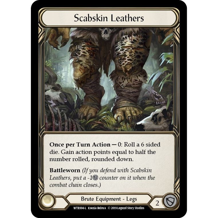 Image for Scabskin Leathers (WTR004) (WTR) - Flesh and Blood TCG