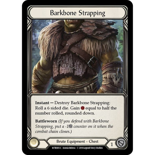 Image for Barkbone Strapping (WTR005) (WTR) - Flesh and Blood TCG