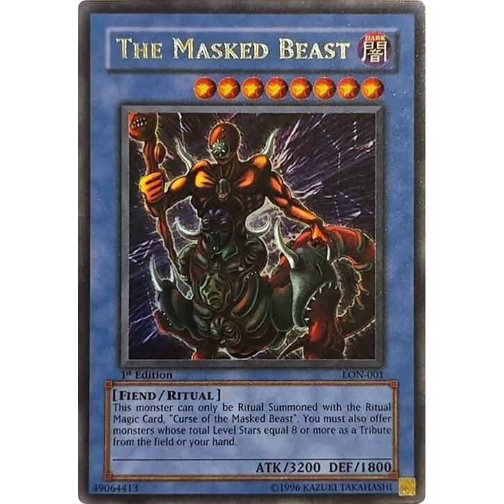 Image for The Masked Beast (LON-001) (LON) - YuGiOh