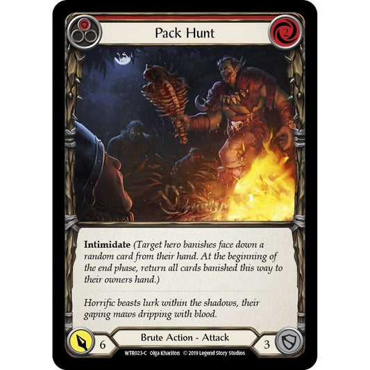 Image for Pack Hunt (Red) (WTR023) (WTR) - Flesh and Blood TCG