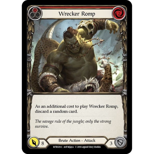 Image for Wrecker Romp (Red) (WTR029) (WTR) - Flesh and Blood TCG