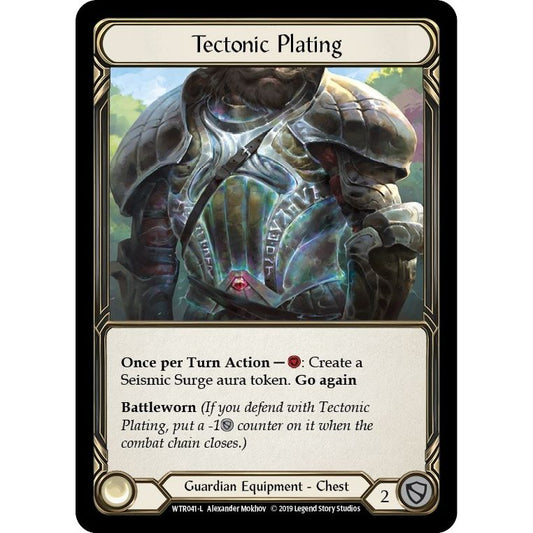 Image for Tectonic Plating (WTR041) (WTR) - Flesh and Blood TCG