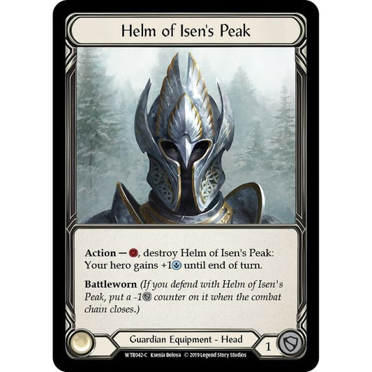 Image for Helm of Isen's Peak (WTR042-C) (WTR) - Flesh and Blood TCG