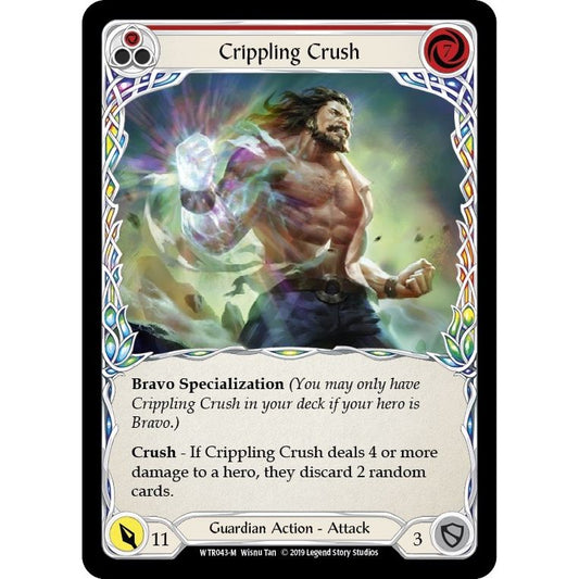 Image for Crippling Crush (WTR043) (WTR) - Flesh and Blood TCG
