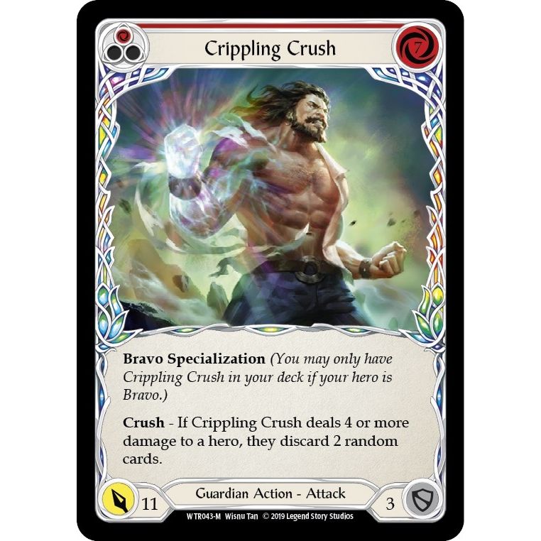 Image for Crippling Crush (WTR043) (WTR) - Flesh and Blood TCG