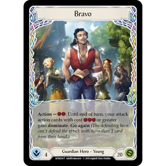 Image for Bravo // Dorinthea Ironsong (WTR039 // WTR113) (WTR) - Flesh and Blood TCG