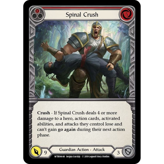 Image for Spinal Crush (WTR044) (WTR) - Flesh and Blood TCG