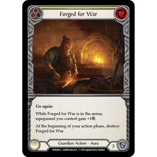 Image for Forged for War (WTR046) (WTR) - Flesh and Blood TCG