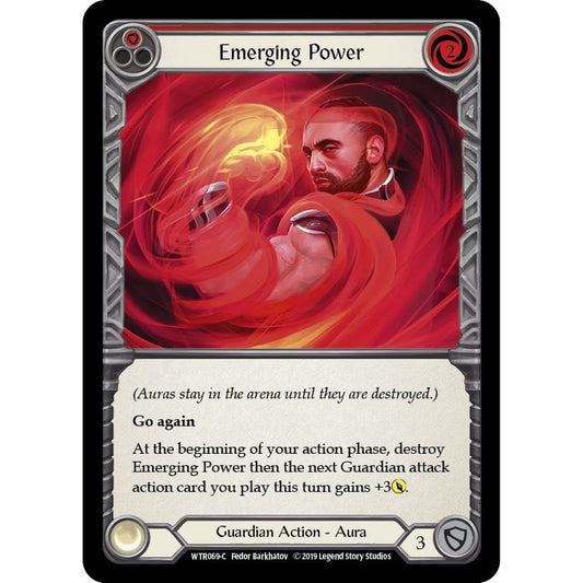 Image for Emerging Power (Red) (WTR069) (WTR) - Flesh and Blood TCG