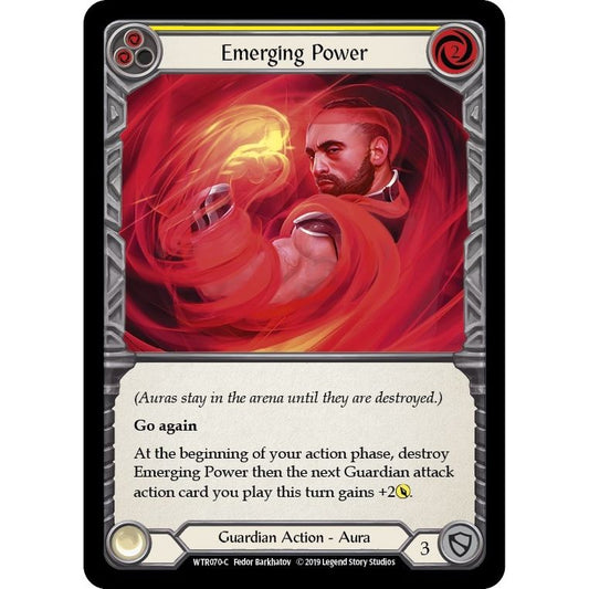 Image for Emerging Power (Yellow) (WTR070) (WTR) - Flesh and Blood TCG