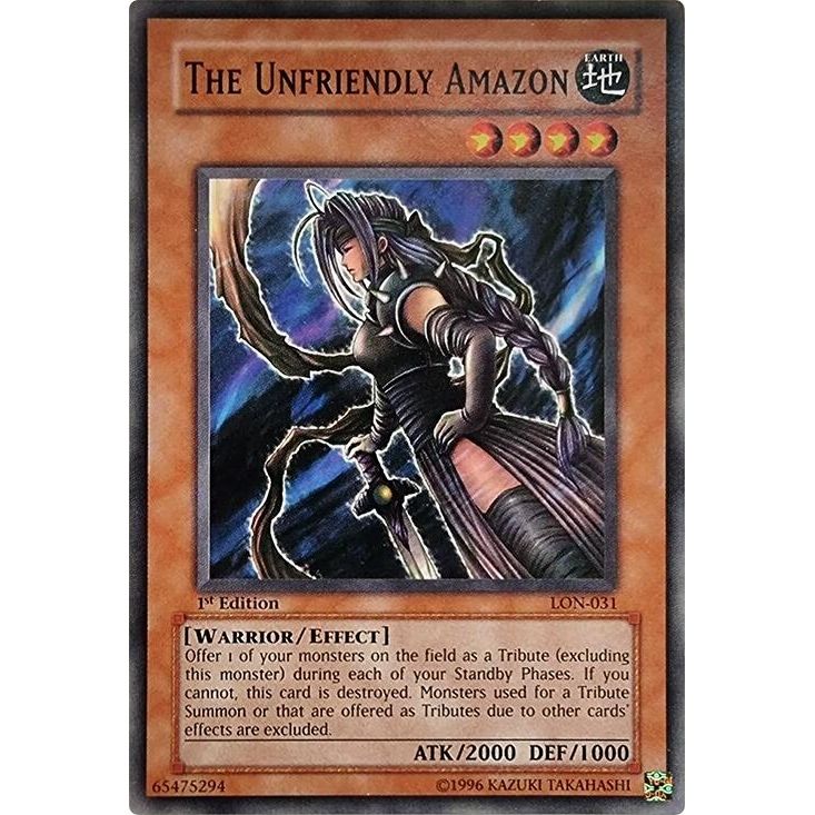 Image for The Unfriendly Amazon (LON-031) (LON) - YuGiOh