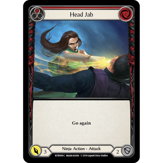 Image for Head Jab (Red) (WTR098) (WTR) - Flesh and Blood TCG