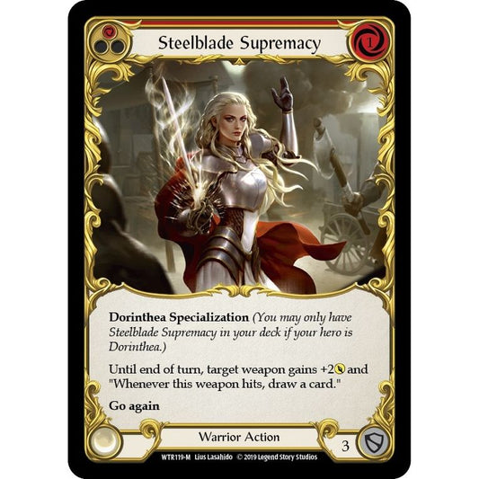 Image for Steelblade Supremacy (WTR119) (WTR) - Flesh and Blood TCG