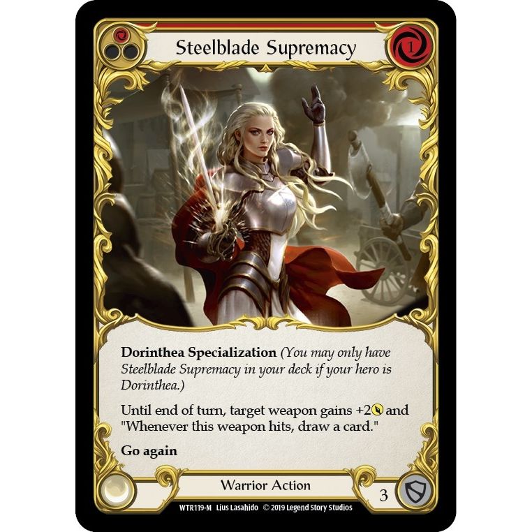 Image for Steelblade Supremacy (WTR119) (WTR) - Flesh and Blood TCG