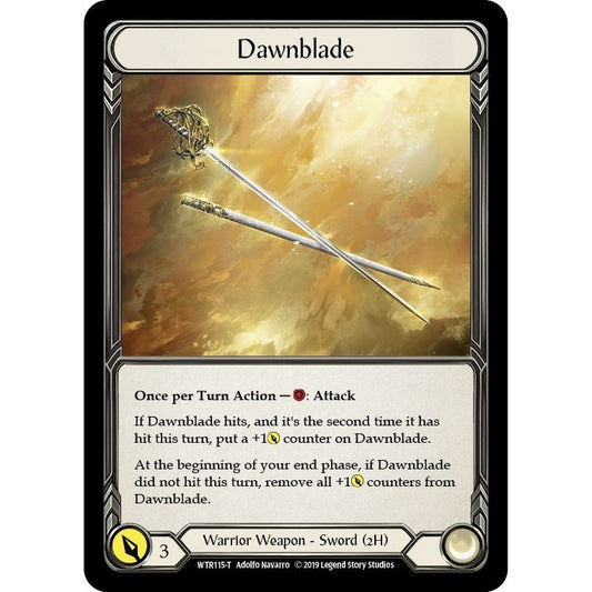 Image for Dawnblade // Seismic Surge (WTR115 // WTR075) (WTR) - Flesh and Blood TCG