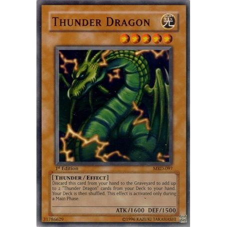 Image for Thunder Dragon (MRD-097) (MRD) - YuGiOh