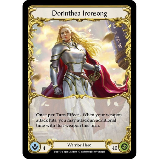 Image for Dorinthea Ironsong // Quicken (WTR113 // WTR225) (WTR) - Flesh and Blood TCG