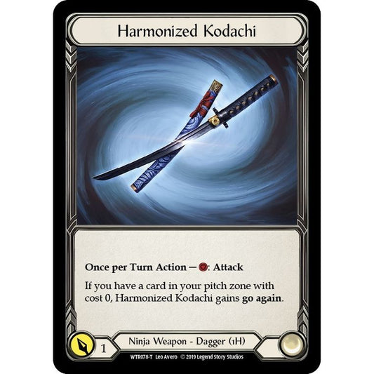 Image for Harmonized Kodachi // Quicken (WTR078 // WTR225) (WTR) - Flesh and Blood TCG