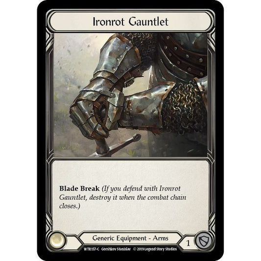 Image for Ironrot Gauntlet (WTR157) (WTR) - Flesh and Blood TCG