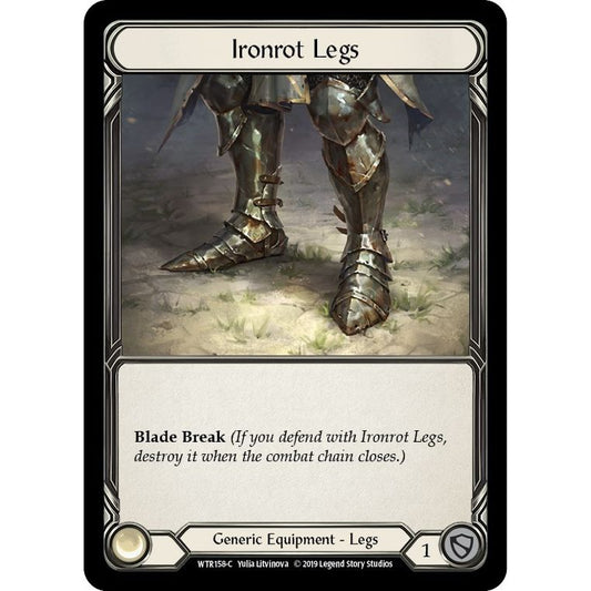 Image for Ironrot Legs (WTR158) (WTR) - Flesh and Blood TCG