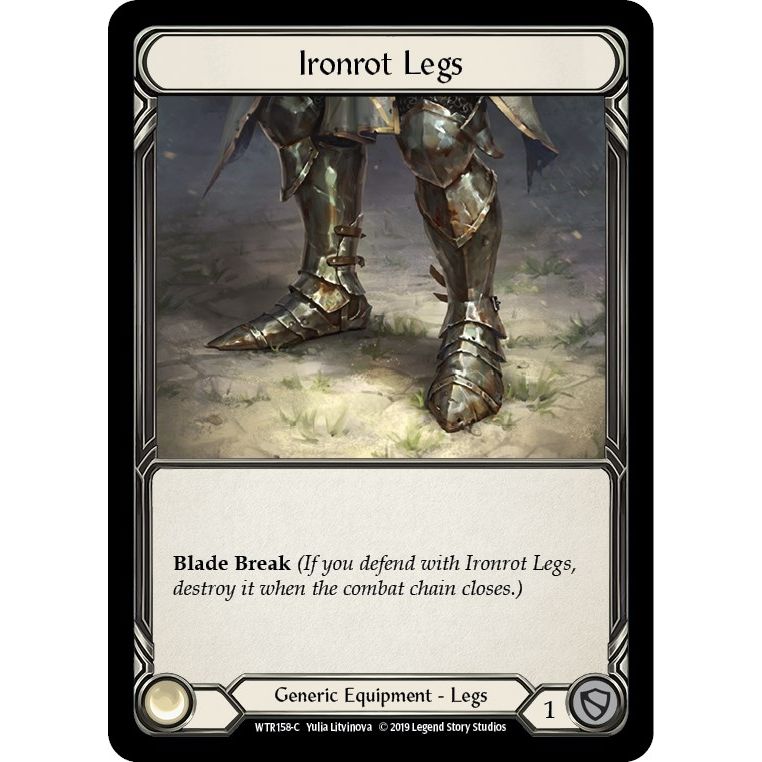 Image for Ironrot Legs (WTR158) (WTR) - Flesh and Blood TCG