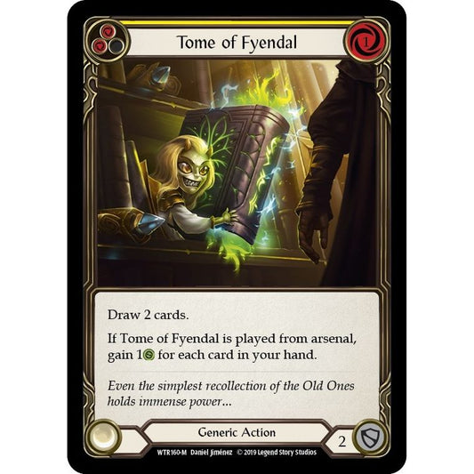 Image for Tome of Fyendal (WTR160) (WTR) - Flesh and Blood TCG