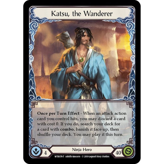 Image for Katsu, the Wanderer // Quicken (WTR076 // WTR225) (WTR) - Flesh and Blood TCG