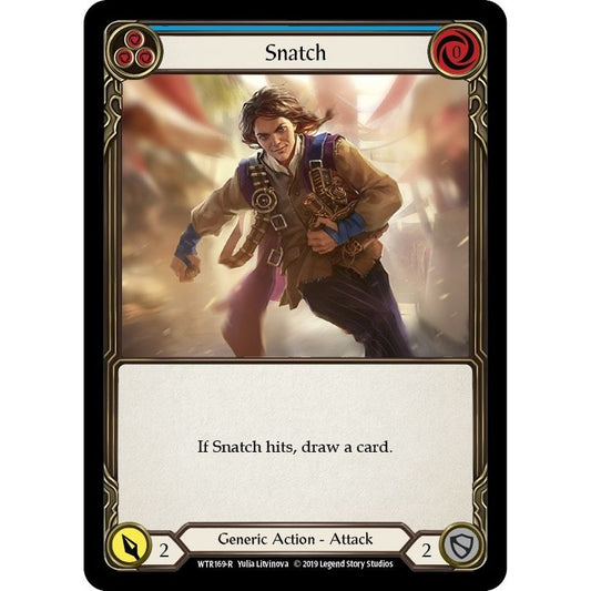 Image for Snatch (Blue) (WTR169) (WTR) - Flesh and Blood TCG