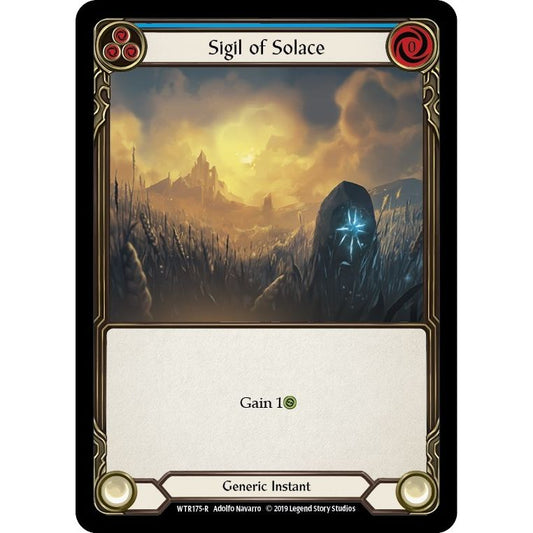 Image for Sigil of Solace (Blue) (WTR175) (WTR) - Flesh and Blood TCG
