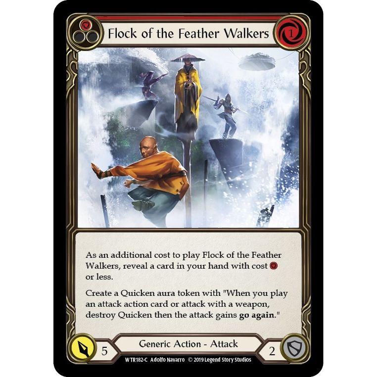 Image for Flock of the Feather Walkers (Red) (WTR182) (WTR) - Flesh and Blood TCG