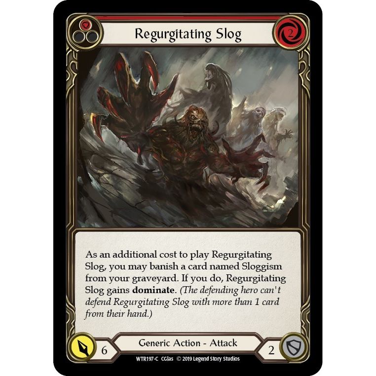 Image for Regurgitating Slog (Red) (WTR197) (WTR) - Flesh and Blood TCG