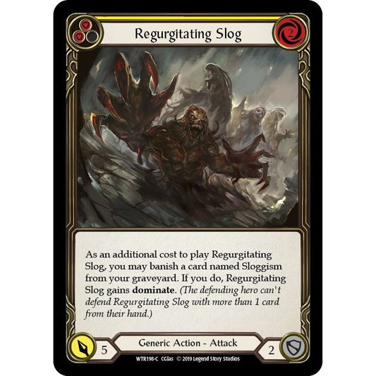 Image for Regurgitating Slog (Yellow) (WTR198) (WTR) - Flesh and Blood TCG