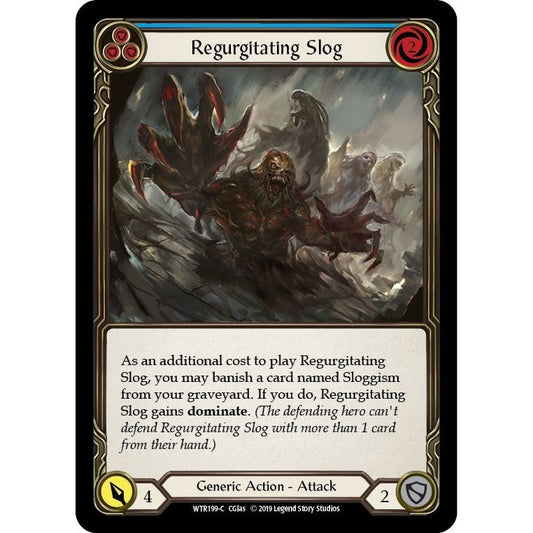 Image for Regurgitating Slog (Blue) (WTR199) (WTR) - Flesh and Blood TCG